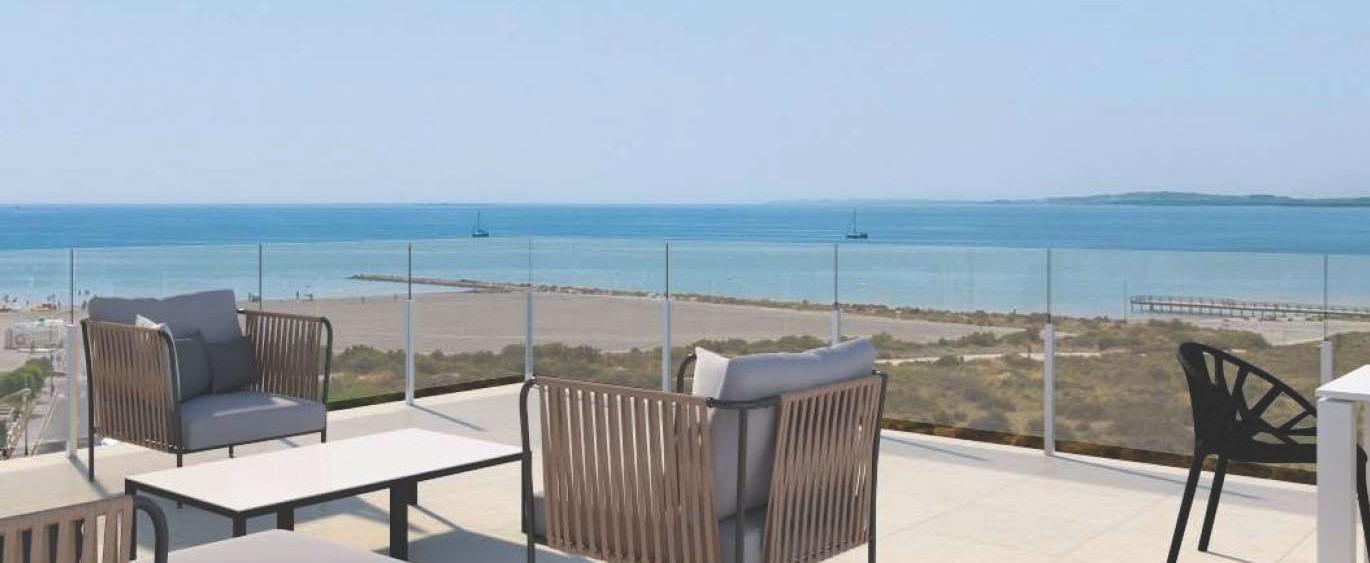 NEW BUILD RESIDENTIAL COMPLEX IN SANTA POLA

Modern gated residential complex comprising 3 blocks of apartmwnts with large landscaped communal areas including a swimming pool with water beds, children's playground, pergola and bicycle parking.

The residential has 3 and 2 bedrooms apartments, both types include 2 full bathrooms, open plan kitchen with living room, fitted wardrobes, terrace, parking space.

They have a common garden , swimming pool with beach-type entrance, equipped with showers and a large wooden pergola. It has landscaped areas with palm trees and vegetation, all of which are illuminated. In the central part of the pool there is a shallower area where the water beds are located. 

The municipality of Santa Pola is located on the popular Costa Blanca on the Mediterranean, south of Alicante and in the Bajo Vinalopó region.

The city is in an enviable geographical position, surrounded by natural landscapes and with a special microclimate, which offers a mild climate all year round. Its urban center is bounded by the Castle Fortress and the port to the east and west, and is bordered by the Santa Pola Salinas Natural Park and the Sierra and Cabo de Santa Pola, an ancient reef today characterized by its reef leafy pine trees.

Santa Pola located 21 km. from Alicante, the provincial capital with excellent infrastructure and 15 km. away from the international Airport “Elche-Alicante”.