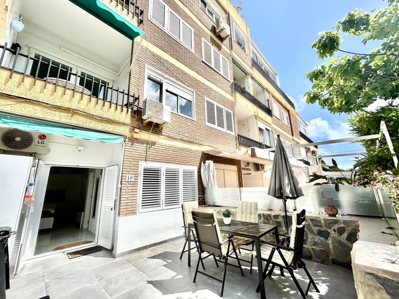 Step into effortless coastal living with this beautifully renovated 2-bedroom, 1-bathroom ground floor apartment in the highly sought-after beachside area of La Zenia. Just a short stroll—only a couple of minutes—brings you to the golden sands and crystal-clear waters of La Zenia Beach, making this the perfect retreat for sun lovers and sea enthusiasts.The property has been fully refurbished to a high standard, offering a fresh, modern interior that’s ready for you to move straight in. Every detail has been thoughtfully updated, creating a bright and welcoming space ideal for both holidays and year-round living.One of the standout features is the generous private south-facing terrace, perfect for soaking up the sun all day long, dining al fresco, or simply relaxing in your own outdoor haven. The apartment also benefits from a designated car parking space within a secure, gated community, providing both convenience and peace of mind.Whether you’re looking for a stylish holiday home, a smart investment, or a permanent residence by the sea, this turnkey property ticks every box in an unbeatable location.