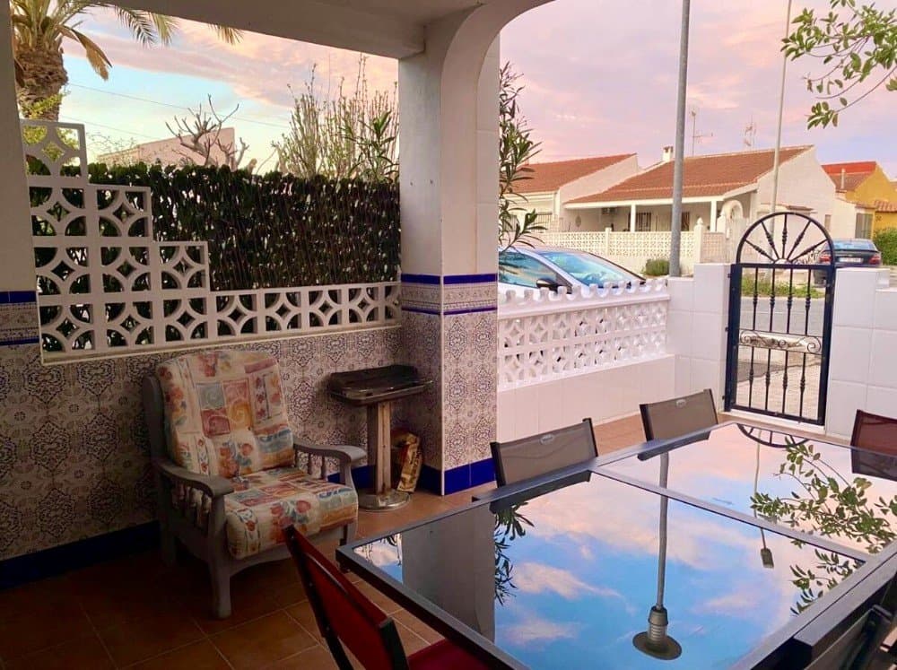 wp:paragraph Located in the well-established and highly regarded residential area of Las Torretas III, this charming property offers an ideal combination of comfort, functionality and an excellent location, making it perfect as a permanent residence, holiday home or investment opportunity.The property features two well-proportioned bedrooms, designed to provide comfort and natural light, along with one fully equipped bathroom in excellent condition. A pleasant private terrace offers the perfect space to relax, enjoy outdoor dining or make the most of the Mediterranean climate all year round. The home also benefits from a storage room, ideal for additional space, and two private parking spaces, a valuable and uncommon feature in the area.The property forms part of a quiet and well-maintained residential complex with a communal swimming pool, providing an excellent setting for leisure and relaxation in a friendly and peaceful environment.In terms of location, the house is ideally positioned just 3 minutes by car from shops, supermarkets and restaurants, 5 minutes from Habaneras Shopping Centre, offering a wide range of leisure and retail options, and only 2 kilometres from the beautiful beaches of Torrevieja, well known for their quality, services and Mediterranean charm.Las Torretas III is a popular residential area appreciated for its спокой environment, good road connections and close proximity to all essential services. It is especially sought after by both national and international residents who value quality of life, sunshine and easy access to the coast without sacrificing everyday convenience.An excellent opportunity to acquire a comfortable and well-located property in one of Torrevieja’s most practical and desirable areas!! /wp:paragraph