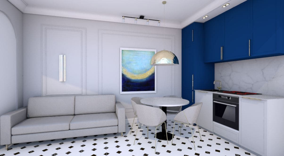 Moderno apartamento en el centro de Torrevieja con reforma de diseño. Estudio de 30 m2 se vende con muebles y electrodomésticos.Accesibilidad a pie a la playa central y al paseo marítimo;600 m hasta hospital, escuelas, restaurantes;Conexiones de transporte para los inquilinos.Apartamento después de una reforma integral.Suelo radiante en todos los apartamentos;Baños equipados con todo lo necesario;Aire acondicionado;Cerraduras electrónicas y videovigilancia;Ascensor con acceso desde la calle.Posibilidad de reserva online, así como compra a crédito de un banco al 4-6% de interés anual.