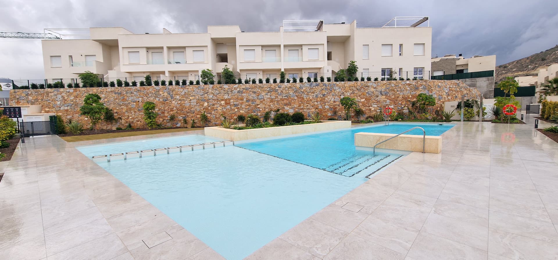 For sale is a modern, partly furnished apartment located on the top floor in the desirable area of Algorfa. Built in 2024, this resale property offers a comfortable internal space of 95 square meters, providing a stylish and practical layout for easy living.The property features three spacious bedrooms and two contemporary bathrooms, perfect for families or those looking for extra space for guests or a home office. The open-plan living area is designed to maximize light and comfort, with quality finishes throughout.Algorfa is well-known for its peaceful atmosphere, scenic views, and convenient access to local amenities. The area boasts charming cafes, shops, and golf courses, making it a popular choice for those seeking a relaxed yet active lifestyle. Residents enjoy a sense of community and picturesque surroundings, all while being close to larger towns and beautiful beaches.This property is a turnkey solution for anyone looking to move in without the hassle of furnishing, the owners are opened to offers for the option of furniture It represents an excellent opportunity to own a modern home in one of the region&039;s most sought-after areas. For more details or to schedule a viewing, contact us today.