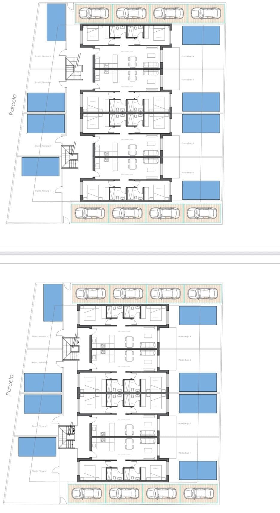 Investment plot of 900 m² for sale in the prestigious Los Frutales area of Torrevieja, just 500 m from the sea. Suitable for the construction of 5 bungalows or duplex homes with a communal swimming pool. Located in a quiet and sought-after residential area — ideal for a development project for resale or rental.