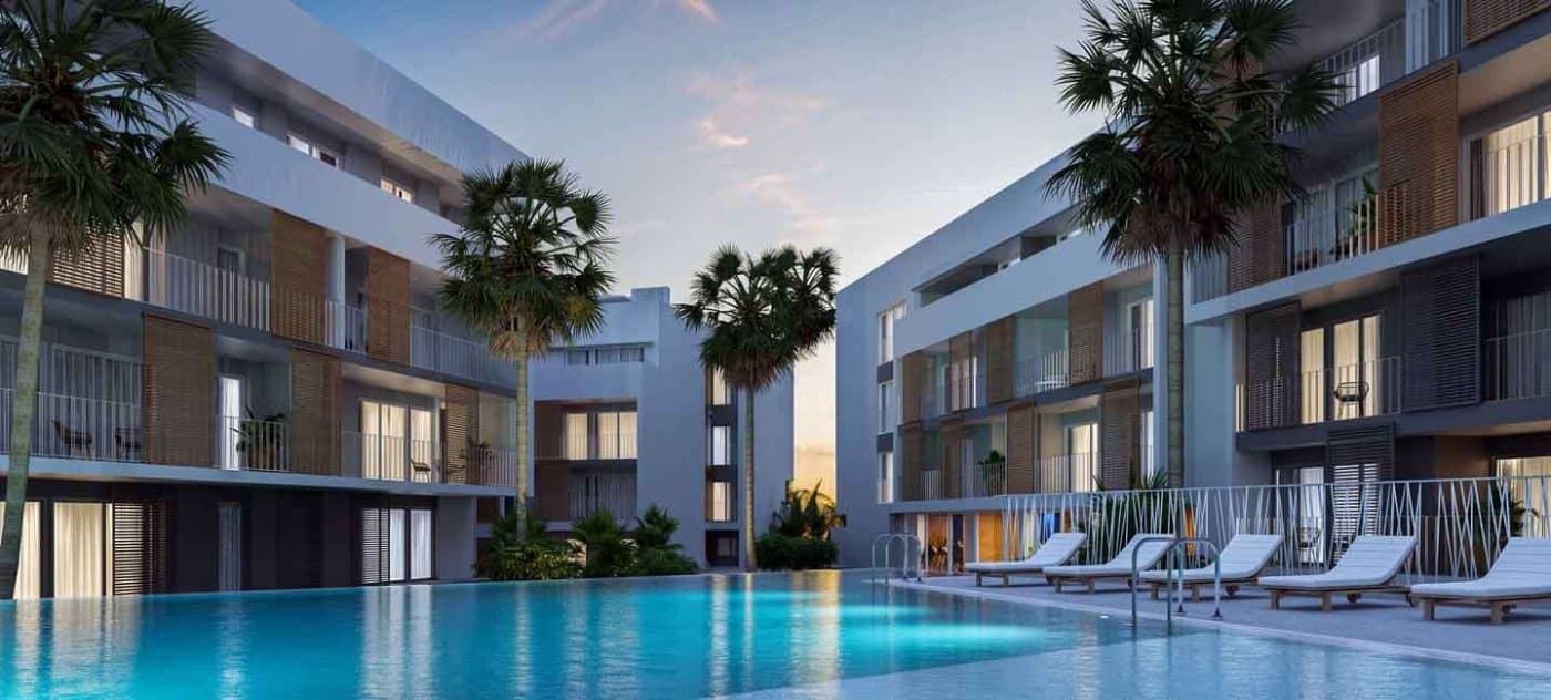 NEW RESIDENTIAL IN JAVEA 5 MINUTES FROM THE BEACH, THE PORT AND THE CENTER !!!

 New residential a few minutes from the beach that consists of 58 homes with 2, 3 and 4 bedrooms distributed on the ground floor with a garden, apartments with terraces on intermediate floors, penthouses and duplexes with large terraces. The residential complex will have a swimming pool and a social club.

 You can configure different aspects in the distribution, finishes and extra options of your home. Adapt your new home to your tastes and preferences and create the environment you have always wanted.

 With interiors cared for in detail, the exterior of the house could not be less. Perfectly combining avant-garde trends and the timeless elegance of the most classic constructions, the beautiful aesthetic of the building lies in its façade through textures and colors integrated into its surroundings.

 Enjoying your new home in a magnificent location, with everything you need at your fingertips: restaurants, pharmacies, supermarkets, health centers, and the Molins De La Plana, a green lung in Jávea. In addition, in the vicinity of your new construction home you will find the Jávea bus station and the CV-734 road for easy access.