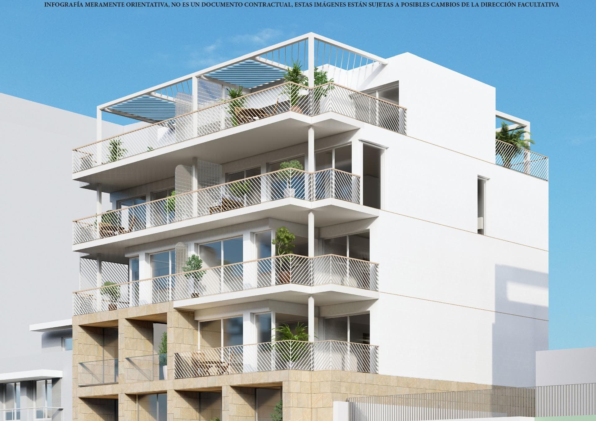 APARTAMENTOS DE OBRA NUEVA EN EL CENTRO DE VILLAJOYOSA

Promoción de apartamentos de obra nueva en pleno centro de Villajoyosa cerca de todos los servicios.

Apartamentos modernos de 1, 2 y 3 dormitorios, cocina americana con salón, armarios empotrados, terrazas, sistema de domótica, aire acondicionado, todos con trastero incluido, ascensor, club social, solarium comunitario con gimnasio. 
Algunas viviendas tienen vistas al mar y con parking incluido.

Moderno apartamento para disfrutar de la comodidad de estar en el centro de todo.

Vilajoyosa, calles llenas de vida y color, con aroma a chocolate y sabor mediterráneo.
Sumérjase en la historia de esta pintoresca villa marinera recorriendo su encantador casco antiguo, donde las calles empedradas y las coloridas casas de pescadores le transportarán en el tiempo.

Además de su rico patrimonio cultural, Villajoyosa ofrece una exquisita experiencia gastronómica. Déjese seducir por el aroma del chocolate y los sabores mediterráneos que llenan sus calles y restaurantes.
Villajoyosa también es conocida por su deliciosa fábrica museo de chocolate Valor.

Villajoyosa se encuentra a 10 minutos en coche de Benidorm y a 30 minutos del aeropuerto de Alicante.