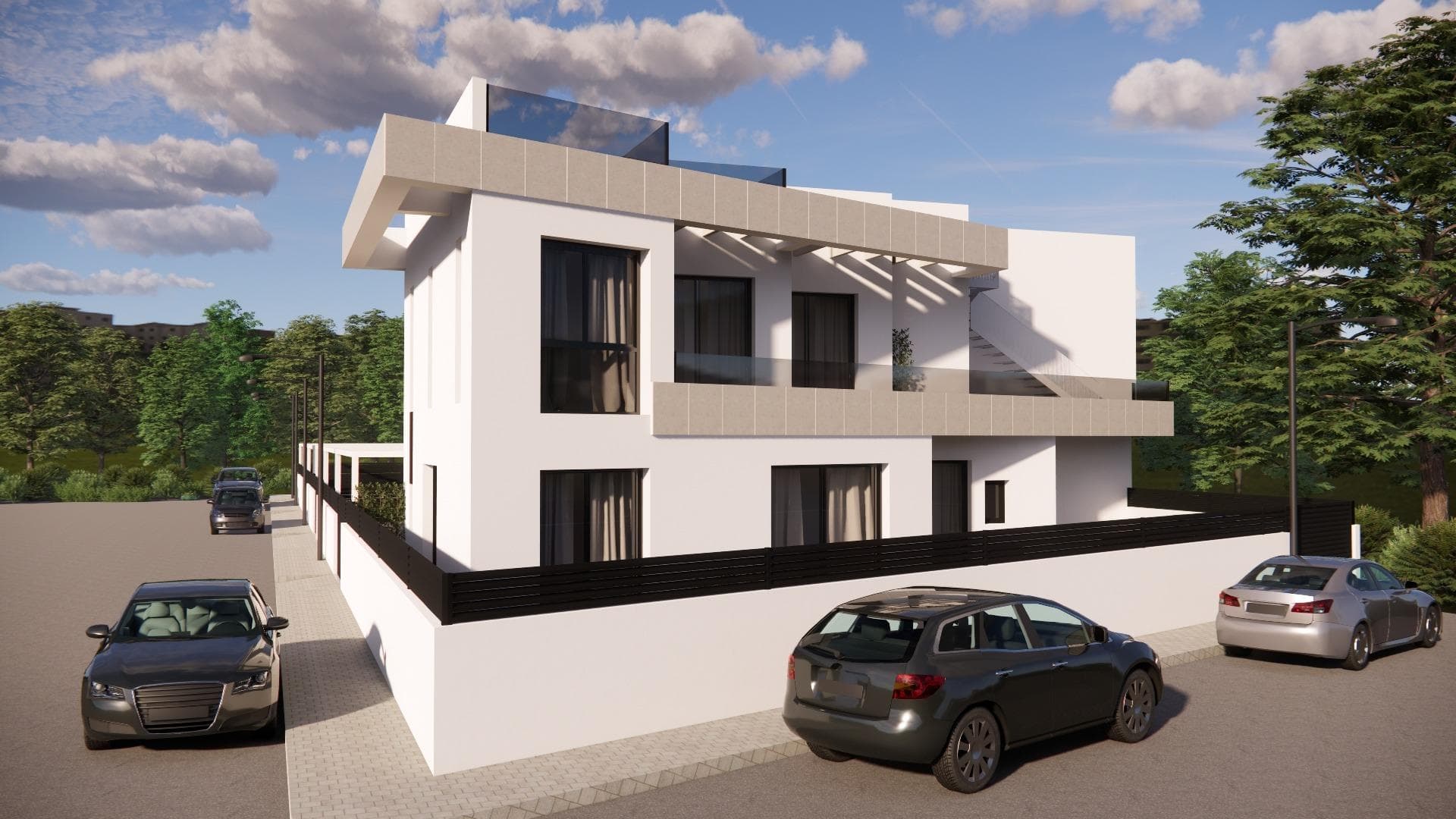 NEW BUILD TOWNHOUSES IN ROJALES

New Build modern residential of townhouses and semi-detached villas in Rojales.

Properties has 3 bedrooms, 2 bathrooms, guest toilet, open plan kitchen with living area and direct access to the terrace, private garden with the parking space.

An options for a solarium and a private pool at an extra cost.

Rojales it is a lovely village with all services such as supermarkets, pharmacies, banks, restaurants and natural park located very close by.

There a 3 golf courses nearby and the blue flag beaches are just a short 10 minute drive away, as well as water parks in nearby Rojales and Torrevieja.

Alicante &amp; Murcia airports are 45 minutes drive away.