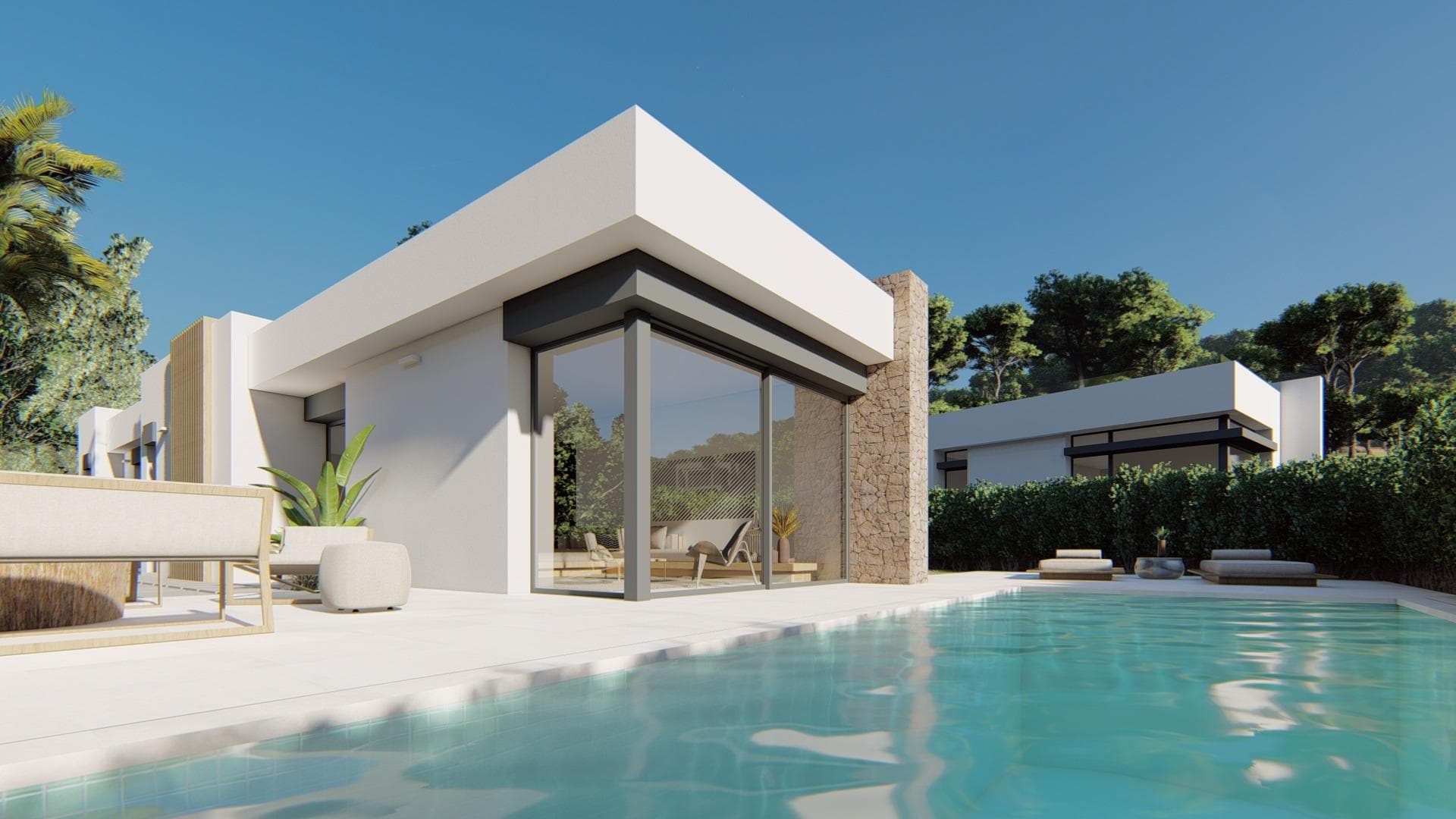 New Build Villas for Sale at La Manga Club – Luxury Living in a Prestigious Resort

Modern, Spacious Villas in a Central Location

Discover the stunning new-build villas for sale at La Manga Club, thoughtfully designed to meet the needs of modern living. These luxurious properties offer practical layouts, high-end finishes, and access to all the amenities of this world-renowned resort.

Situated in the heart of La Manga Club, this exclusive development features 29 spacious plots ranging from 500m² to 746m². Buyers can choose villas with 2, 3, or 4 bedrooms, complete with private pools, landscaped gardens, and secure parking. Whether you are looking for a holiday home or a permanent residence, these villas offer a perfect blend of comfort, style, and convenience.

Premium Features and High-Quality Finishes

Each villa is constructed to the highest standards, incorporating modern design elements and advanced technology for maximum comfort. Key features include:

High-performance aluminum carpentry with thermal bridge breaks (CORTIZO or similar).

Insulating double glazing for energy efficiency and comfort.

Home automation systems to control lighting, electricity, and electronics.

Aerothermal systems for heating, cooling, and domestic hot water.

High-efficiency ventilation with controlled mechanical systems.

Security features, including alarm systems and pre-installed video surveillance.

Exclusive Location – La Manga Club Resort

La Manga Club is one of Europe’s leading sport and leisure resorts, offering an unparalleled lifestyle in a stunning Mediterranean setting. Covering 1,400 acres (560 hectares), the resort is bordered by natural parks and unspoiled beaches, providing breathtaking surroundings and year-round sunshine.

Residents enjoy access to world-class amenities, including:

Three championship 18-hole golf courses

The Racquets Club with 28 tennis and padel courts

Fitness and spa facilities in the Grand Hyatt La Manga Club Golf &amp; Spa

Private beach access and fine dining options

FIFA-standard football pitches for sports enthusiasts

Excellent Connectivity and Nearby Attractions

La Manga Club is perfectly located with excellent transport links to major European cities:

Corvera Airport – 50 km (approx. 35 minutes by car)

Alicante Airport – 100 km (approx. 1 hour by car)

Other nearby points of interest include:

Beaches – Less than 3 km to the pristine Mediterranean coastline

Golf Courses – On-site with three championship courses

Shopping Centers – Located 10-15 km away for all your retail needs

Marinas and Ports – Accessible within 20 km for sailing and water sports lovers

The Ideal Place for Luxury Living

La Manga Club offers a vibrant and secure community ideal for families, retirees, and golf enthusiasts. Enjoy a peaceful and private lifestyle with access to first-class facilities, all while surrounded by natural beauty and modern conveniences.

Experience luxury living at its finest with these new-build villas at La Manga Club. Don’t miss this opportunity to own a home in one of Europe’s most prestigious resorts.

Contact us now for more details or to schedule a visit.