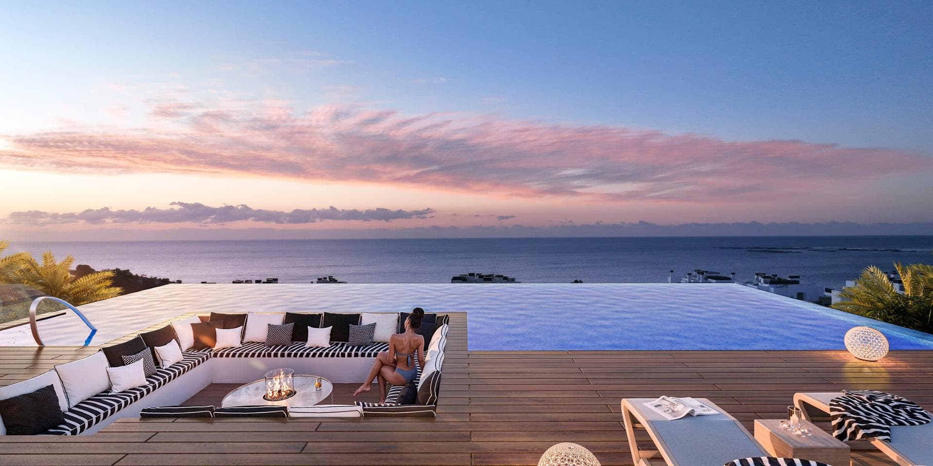 Luksusresort i Villajoyosa - et paradis ved havet

Oppdag et unikt boligkompleks i Playa del Torres
Dette eksklusive nybygget ligger mindre enn 5 minutters gange fra den rolige Playa del Torres i Villajoyosa, og tilbyr 164 moderne leiligheter og toppleiligheter med 1 til 3 soverom. Området er designet for å tilby den ultimate livsstilen, og kombinerer luksus, avslapning og enestående fasiliteter i rolige middelhavsomgivelser.

Eksepsjonelle fasiliteter for alle beboerne
Hjertet i dette prosjektet er Roof Top, som ligger på taket av blokk 2. Dette gjennomtenkte området har et fantastisk basseng med panoramautsikt, chill-out-områder, en grillsone, et flerbruksområde og et lysthus som er perfekt for sosialt samvær eller for å slappe av.
Innendørs sosial salong, ideell for gourmetmiddager med venner eller som et kontorfellesskap.
Komplekset har også noe for de som elsker vann:
Bassenger i tropisk stil med tilgang til stranden.
Et oppvarmet svømmebasseng, et barnebasseng og et oppvarmet boblebad.
Treningsentusiaster kan glede seg over:
Treningssentre innendørs og utendørs, komplett med en calisthenics-sirkel.
En puttinggreen og minigolf for fritidsaktiviteter.

Moderne hjem med førsteklasses funksjoner
Hver leilighet er utstyrt med:
Et fullt utstyrt kjøkken med hvitevarer av høy kvalitet, inkludert kjøleskap, mikrobølgeovn, stekeovn, oppvaskmaskin og integrert vaskemaskin/tørketrommel.
Energieffektive aerotermiske systemer for varmtvann og klimaanlegg.
Gulvvarme med strålevarme på badene.
PVC-vinduer av høy kvalitet med varmeisolasjon og doble vinduer.
Privat parkeringsplass og lagringsplass for ekstra bekvemmelighet.
Bygningen har energiklassifisering A, noe som sikrer maksimal effektivitet og bærekraft.

Perfekt beliggenhet i Villajoyosa
Dette komplekset ligger i Playa del Torres, og tilbyr et fredelig tilfluktssted omgitt av naturskjønnhet. Strandens krystallklare vann og turkise fargetoner danner et idyllisk bakteppe for avslapning. Anlegget har en praktisk beliggenhet:
2 km fra Villajoyosas sjarmerende sentrum.
10 km fra Benidorm, med sitt pulserende natteliv og shopping.
30 minutter med bil til Alicante lufthavn.

Villajoyosa, kjent for sine fargerike hus og rike historie, er fortsatt en autentisk middelhavsperle. Byen ble nylig kåret til «Beste hemmelige reisemål i Europa 2024» av European Best Destinations, og her blandes tradisjon, naturskjønnhet og ro.

Drømmehuset ditt venter i Playa del Torres
Opplev det beste av moderne livsstil i et naturparadis. Med sin førsteklasses beliggenhet, luksuriøse fasiliteter og moderne design er dette prosjektet perfekt for deg som ønsker deg et hjem ved sjøen. Kontakt oss i dag for å avtale et besøk og gjøre denne fantastiske eiendommen til din!