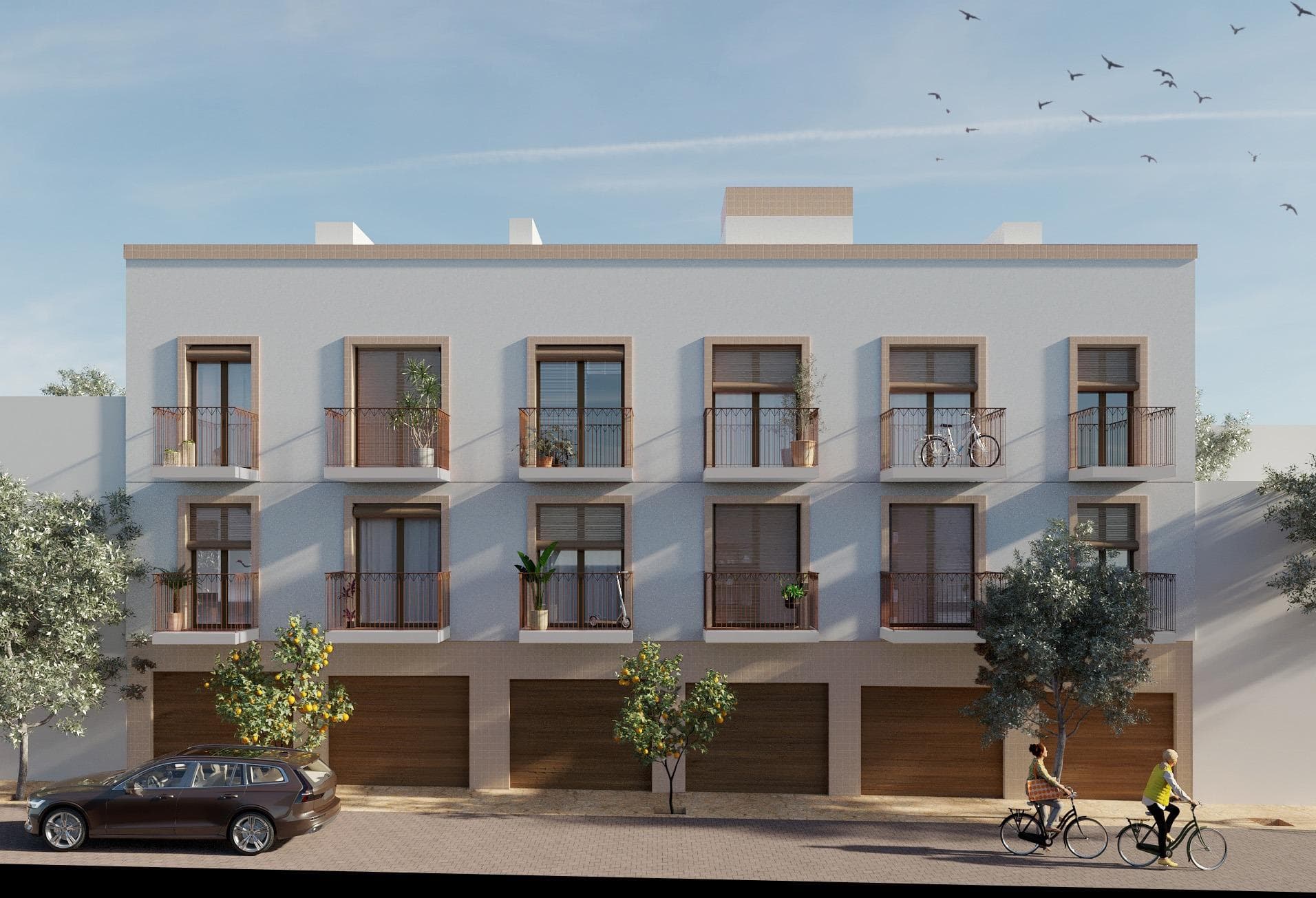 Apartamentos modernos con impresionantes vistas a los viñedos en Hondón de las Nieves

Elegantes apartamentos de nueva construcción en un apacible valle
Descubra estos modernos apartamentos en Hondón de las Nieves, una encantadora localidad enclavada en un pintoresco valle rodeado de olivares y almendros. Este exclusivo complejo residencial ofrece apartamentos de 1, 2 y 3 dormitorios, todos ellos diseñados para proporcionar confort, eficiencia energética e impresionantes vistas a los viñedos del Vinalopó.

Situada en la comarca del Vinalopó Medio, esta tranquila zona es perfecta para quienes buscan un estilo de vida mediterráneo relajado con fácil acceso a la naturaleza y a los servicios esenciales.

Características de alta calidad para una vida moderna
Cada apartamento está construido con materiales y acabados de primera calidad, garantizando tanto estilo como funcionalidad:

Amplios interiores con distribuciones diáfanas.
Cocinas totalmente amuebladas con encimeras de granito.
Baños de alta gama con cisternas empotradas y sanitarios de primera calidad.
Diseño energéticamente eficiente con calefacción de agua por aerotermia.
Preinstalación de aire acondicionado por conductos para mayor comodidad durante todo el año.
Ventanas de aluminio con doble acristalamiento y aislamiento térmico.
Puerta de entrada de seguridad reforzada para mayor tranquilidad.
Garaje privado en la planta baja incluido.
Acceso en ascensor para mayor comodidad.
Además, los paneles solares están instalados en la azotea para mejorar la eficiencia energética y reducir los costos de servicios públicos.

Ubicación privilegiada en Hondón de las Nieves
Hondón de las Nieves es un encantador pueblo español conocido por su producción de vino, su cultura tradicional y sus paisajes pintorescos. La ciudad cuenta con edificios históricos, mercados locales y senderos naturales, por lo que es un lugar fantástico tanto para la vida permanente y retiros de vacaciones.

Esta nueva promoción está situada en una zona tranquila pero bien comunicada, que ofrece fácil acceso a servicios esenciales y lugares clave:

Aeropuerto de Alicante - 30 km (30 minutos en coche)
Playas de Alicante - 35 km (35 minutos en coche)
Elche - 20 km (20 minutos en coche)
Parque Natural de Crevillente - 10 km (15 minutos en coche)
Campos de Golf - 25 km (30 minutos en coche)

Su hogar perfecto en el corazón de la campiña alicantina
Disfrute de la tranquilidad del Valle del Hondón mientras permanece cerca de las vibrantes ciudades de Alicante y Elche. Tanto si busca una casa de vacaciones, una inversión inmobiliaria o un lugar tranquilo para vivir todo el año, estos modernos apartamentos son la elección perfecta.

Póngase en contacto con nosotros hoy mismo para obtener más información o para concertar una visita.