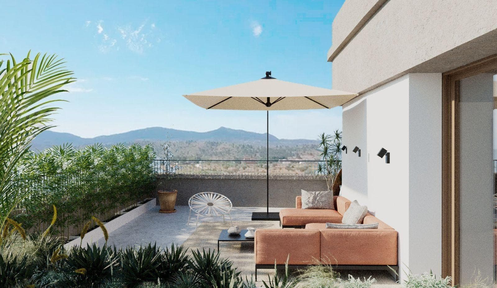 Exclusivos Apartamentos de Obra Nueva con Vistas a los Viñedos en Hondón de las Nieves

Viviendas Modernas en un Entorno Natural Único
Descubra esta nueva promoción de apartamentos en Hondón de las Nieves, un encantador pueblo situado en un hermoso valle rodeado de olivares y almendros. Este residencial ofrece 15 exclusivas viviendas de 2 y 3 dormitorios, todas diseñadas para ofrecer el máximo confort, eficiencia energética y unas impresionantes vistas a los viñedos del Vinalopó.

Ubicado en el Vinalopó Medio, este tranquilo enclave es ideal para quienes buscan un estilo de vida mediterráneo relajado, con fácil acceso a la naturaleza y a todos los servicios esenciales.

Características de Alta Calidad y Diseño Moderno
Cada apartamento ha sido diseñado con materiales de primera calidad y una distribución funcional, ofreciendo:

Espacios amplios y diáfanos, ideales para la vida moderna.
Cocinas completamente amuebladas con encimeras de granito.
Baños de alta gama con cisternas empotradas y sanitarios de primera calidad.
Eficiencia energética con sistema de aerotermia para agua caliente.
Preinstalación de aire acondicionado por conductos, garantizando confort en todas las estaciones.
Ventanas de aluminio con doble acristalamiento, proporcionando aislamiento térmico y acústico.
Puerta de entrada de seguridad reforzada para mayor tranquilidad.
Plaza de aparcamiento y trastero en sótano, incluidos en el precio.
Ascensor en el edificio, asegurando accesibilidad y comodidad.
Placas solares en la azotea para mejorar la eficiencia energética y reducir costes de mantenimiento.
Además, el residencial cuenta con una piscina comunitaria, perfecta para disfrutar del clima mediterráneo.

Ubicación Privilegiada en Hondón de las Nieves
Hondón de las Nieves es una localidad con gran tradición vinícola, famosa por su uva de mesa con denominación de origen Vinalopó. Rodeado por la Sierra de Crevillente, el entorno ofrece numerosas rutas de senderismo, espacios naturales y una rica oferta cultural e histórica.

Desde su nueva vivienda, tendrá acceso rápido a los principales puntos de interés de la zona:

Aeropuerto de Alicante – 30 km (30 minutos en coche)
Playas de Alicante – 35 km (35 minutos en coche)
Elche – 20 km (20 minutos en coche)
Parque Natural de Crevillente – 10 km (15 minutos en coche)
Campos de golf – 25 km (30 minutos en coche)

Un Hogar Ideal en la Costa Blanca
Disfrute de la tranquilidad del Valle del Hondón, sin renunciar a la proximidad de Alicante y Elche. Ya sea como residencia habitual, casa de vacaciones o inversión inmobiliaria, estos modernos apartamentos son una opción inmejorable.

Contacte con nosotros hoy mismo para más información o para concertar una visita.