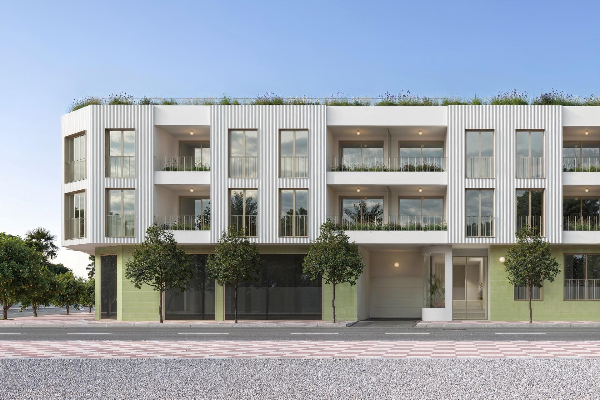 Apartamentos de Obra Nueva en Jacarilla, Alicante - Tranquilidad y Confort

Modernos Apartamentos con Parking Privado y Trastero
Descubra este exclusivo complejo residencial de obra nueva en Jacarilla, que ofrece 37 modernos apartamentos diseñados para el confort y la comodidad. Elija entre distribuciones de 2 y 3 dormitorios, con opciones que incluyen:

7 apartamentos en planta baja con patio interior privado.

30 viviendas en primera y segunda planta con terrazas con vistas abiertas al campo.

Plaza de aparcamiento privada y trastero incluidos en cada apartamento.

Todas las viviendas están equipadas con cuarto de baño completo, cocina amueblada y preinstalación de aire acondicionado. Las salas de estar y dormitorios se benefician de persianas eléctricas, proporcionando comodidad y seguridad.

Ubicación privilegiada en Jacarilla - Un pueblo tranquilo con excelente conectividad
Situado en el corazón de la Vega Baja, Alicante, Jacarilla es un encantador pueblo tradicional español conocido por su patrimonio agrícola, plantaciones de cítricos y paisajes pintorescos. A pesar de su entorno tranquilo, Jacarilla ofrece fácil acceso a los servicios esenciales, incluyendo supermercados, restaurantes, farmacias, y mucho más.

El pueblo goza de excelentes conexiones por carretera:

Orihuela Ciudad - 10 km.
Guardamar del Segura y Playas del Mediterráneo - 15 km.
Torrevieja - 20 km.
Aeropuerto de Alicante-Elche (ALC) - 50 km (40 minutos en coche).
Campos de Golf (Vistabella Golf, La Finca Golf &amp; La Marquesa Golf) - A 10-15 km.

Servicios comunitarios - Relájese y disfrute
El complejo residencial está diseñado para ofrecer relajación y ocio, con:

Piscina chill-out en la azotea (8x3m, 80 cm de profundidad).
Solarium comunitario en la azotea con impresionantes vistas panorámicas.

Una inversión ideal o una casa de vacaciones en el corazón de la Costa Blanca
Tanto si busca una residencia permanente, una casa de vacaciones o una inversión sólida, estos apartamentos a estrenar en Jacarilla ofrecen una excelente oportunidad para disfrutar del estilo de vida mediterráneo en un lugar tranquilo pero bien comunicado.

Póngase en contacto con nosotros hoy mismo para programar una visita o recibir más información sobre esta fantástica promoción.