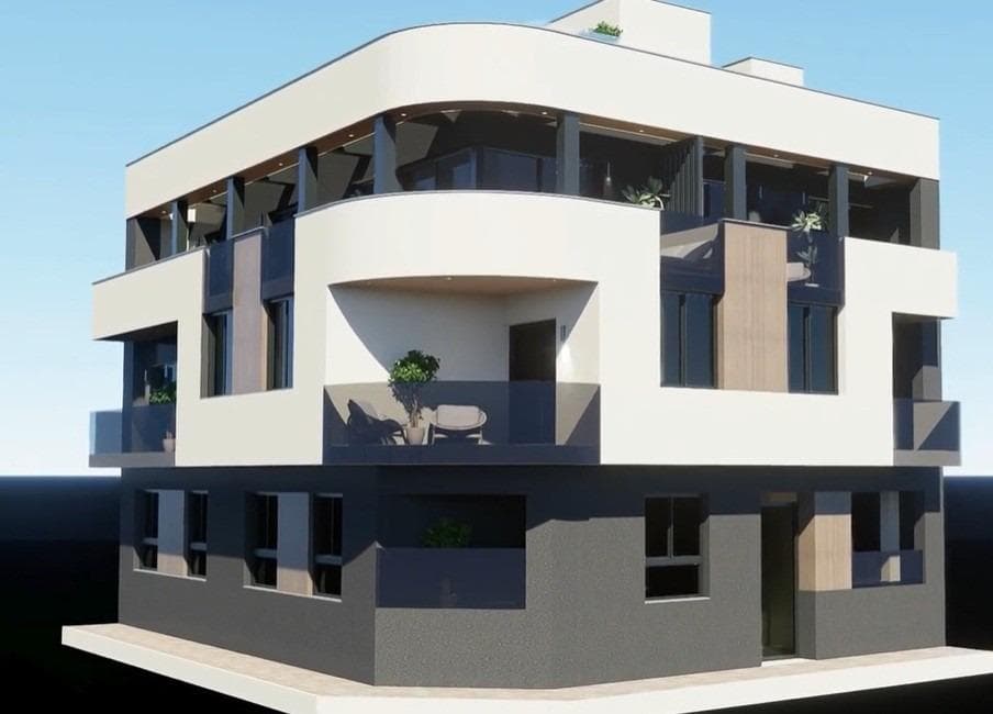 Apartamentos modernos de nueva construcción en el centro de Torrevieja, a solo 600 m del mar&#13;Descubra esta exclusiva promoción boutique de solo 8 apartamentos modernos de nueva construcción, perfectamente situados en el corazón de Torrevieja. A solo 600 m de la Playa de Los Locos y a 650 m de la famosa Playa del Cura, con su animado paseo marítimo, estas viviendas ofrecen la combinación ideal entre la vida junto al mar y las comodidades urbanas.&#13;&#13;Diseño contemporáneo y distribuciones inteligentes&#13;Elija entre elegantes apartamentos de 1 dormitorio con 1 baño o amplios apartamentos de 2 dormitorios con 2 baños. Cada propiedad está diseñada con una distribución moderna y funcional que maximiza la luz natural y el confort. Los acabados de alta calidad garantizan la durabilidad y la elegancia, lo que hace que estas viviendas sean perfectas tanto para vivir todo el año como para pasar las vacaciones.&#13;&#13;Servicios exclusivos del edificio&#13;Los residentes pueden relajarse en el solárium comunitario de la azotea o darse un chapuzón en la piscina compartida, el lugar perfecto para desconectar después de un día en la playa. Hay trasteros opcionales disponibles en la azotea por un coste adicional, lo que proporciona mayor comodidad y seguridad.&#13;&#13;Estilo de vida dinámico en Torrevieja&#13;Torrevieja es una animada ciudad costera famosa por sus actividades culturales y de ocio durante todo el año. Con más de 300 días de sol al año, la zona es ideal para disfrutar de la vida al aire libre, los días de playa, los deportes acuáticos y los paseos nocturnos por el paseo marítimo. Todos los servicios esenciales, como supermercados, restaurantes, cafeterías y locales de ocio, se encuentran a poca distancia a pie.&#13;&#13;Excelente ubicación y conectividad&#13;Esta céntrica ubicación ofrece un rápido acceso a las principales atracciones y servicios:&#13;Playa de Los Locos: 600 m&#13;Playa del Cura: 650 m&#13;Puerto deportivo de Torrevieja: 2 km&#13;Centro comercial Zenia Boulevard: 8 km&#13;Campos de golf: 7-10 km&#13;Aeropuerto de Alicante: 45 km&#13;&#13;Su hogar mediterráneo le espera&#13;Tanto si busca un refugio para sus vacaciones, una propiedad de inversión o una residencia permanente, estos modernos apartamentos de nueva construcción en Torrevieja le ofrecen la oportunidad perfecta para disfrutar del estilo de vida mediterráneo en una ubicación privilegiada.&#13;&#13;Póngase en contacto con nosotros hoy mismo para concertar una visita y asegurarse su lugar en esta exclusiva urbanización costera.&#13;