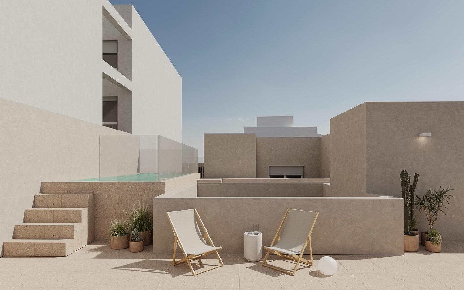 Moderne nybyggede leiligheter i hjertet av Torrevieja, bare 600 m fra sjøen&#13;&#13;Eksklusivt boutique-prosjekt i sentrum av Torrevieja&#13;Oppdag et eksklusivt boligprosjekt med bare 7 moderne nybyggede leiligheter, ideelt beliggende i det livlige sentrum av Torrevieja, Alicante. Bare 600 m fra strandpromenaden kombinerer disse stilige boligene fordelene ved å bo ved kysten med bekvemmeligheten ved en urban livsstil, med enkel tilgang til butikker, restauranter og fritidstilbud.&#13;&#13;Moderne design og smarte planløsninger&#13;Velg mellom leiligheter med 1 eller 2 soverom, hver med 2 bad (ett en-suite). De åpne planløsningene er designet for å maksimere plass og naturlig lys, og sikrer både komfort og funksjonalitet. Premium-finish som sikkerhetsdører, innebygde garderober med tekstilfinish, aluminiumsvinduer med termisk brudd og motoriserte persienner i stuen garanterer holdbarhet og stil. Kjøkken og bad har innredning av høy kvalitet, med dusjvegger og innebygde speil inkludert. Forhåndsinstallert luftkondisjonering for komfort hele året.&#13;&#13;Eksklusive fasiliteter for beboerne&#13;Denne moderne bygningen er designet for bekvemmelighet og avslapning. Beboerne kan nyte:&#13;Solarium på taket med felles svømmebasseng&#13;Parkeringsplass for sykler og e-scootere i første etasje&#13;Heis med tilgang til alle etasjer, inkludert taket&#13;&#13;Dynamisk livsstil på Costa Blanca&#13;Torrevieja er en livlig kystby kjent for sitt solrike klima med over 300 soldager i året, kulturelle arrangementer og middelhavsstil. Strendene, marinaen, promenadene og vannsportfasilitetene gjør det til et ideelt sted å bo permanent eller nyte en ferie. Alle viktige tjenester som supermarkeder, kafeer, skoler og helsesentre ligger innen gangavstand.&#13;&#13;Utmerket beliggenhet og tilknytning&#13;Denne privilegerte beliggenheten sikrer rask tilgang til viktige destinasjoner:&#13;Promenade: 600 m&#13;Playa del Acequión: 1 km&#13;Torrevieja Marina: 600 m&#13;Zenia Boulevard kjøpesenter: 8 km&#13;Golfbaner: 7–10 km&#13;Alicante internasjonale lufthavn: 45 km&#13;&#13;Ditt middelhavshjem venter&#13;Enten du er på utkikk etter et feriehus, en smart investering eller en permanent bolig, tilbyr disse moderne nybygde leilighetene i Torrevieja en enestående mulighet i et av de mest attraktive områdene på Costa Blanca.&#13;&#13;Kontakt oss i dag for å avtale en visning og sikre deg ditt nye hjem i dette eksklusive sentrumsprosjektet.&#13;