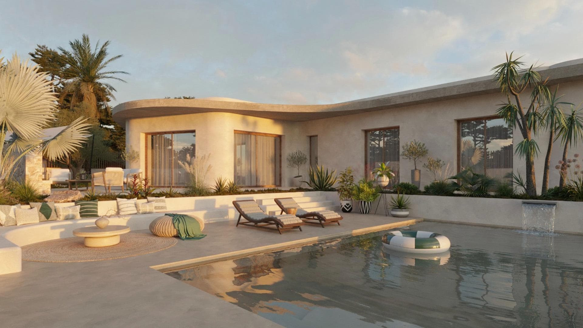 Moderne luksusvilla i La Marina Urbanization, Costa Blanca&#13;&#13;Moderne design og eksepsjonell komfort&#13;Oppdag denne fantastiske luksusvillaen i ett plan i La Marina Urbanization, et av de mest prestisjefylte boligområdene i San Fulgencio, Costa Blanca. Dette huset er designet for å blande elegant arkitektur med middelhavsharmoni, og tilbyr både raffinement og komfort i et naturlig, rolig miljø.&#13;&#13;Med 330 m² bebygd areal på en 870 m² privat tomt, har villaen 4 romslige soverom, 3 bad og 1 gjestetoalett, alt fordelt på ett praktisk plan. Den åpne stuen og spisestuen er sømløst forbundet med store terrasser, noe som skaper en perfekt balanse mellom innendørs og utendørs opphold. Eiendommen har også et 40 m² stort privat svømmebasseng, ideelt for å nyte det solrike klimaet hele året.&#13;&#13;Kjelleren har garasje for to biler, bod og mulighet for å legge til et ekstra soverom eller underholdningsområde etter behov.&#13;&#13;Førsteklasses funksjoner og bærekraftig livsstil&#13;Hver detalj i dette hjemmet er utformet for å gi en enestående boopplevelse med topp kvalitet og moderne effektivitet. Viktige funksjoner inkluderer:&#13;Fullt utstyrt kjøkken med Siemens-apparater&#13;Kanalisert klimaanlegg, fullt installert&#13;Gulvvarme i hele eiendommen&#13;Elektriske persienner i stue og soverom&#13;Solcellepaneler for energibesparelser&#13;Panoramisk utsikt og moderne organisk arkitektur&#13;&#13;Denne villaen kombinerer design, teknologi og bærekraft på en perfekt måte, noe som gjør den ideell for helårsbolig eller som en eksklusiv feriebolig.&#13;&#13;Førsteklasses beliggenhet nær strender og fasiliteter&#13;Eiendommen ligger i hjertet av La Marina Urbanization og har en privilegert beliggenhet omgitt av natur, furuskog og Segura-elvedalen. Den berømte Blå Flagg-stranden La Marina ligger bare 3 km unna og tilbyr kilometer med uberørt gylden sand og krystallklart vann.&#13;&#13;Villaen ligger bare 25 minutter (30 km) fra Alicante internasjonale lufthavn, noe som sikrer rask tilgang til internasjonale destinasjoner. I nærheten finner du flere kjente golfbaner, blant annet La Finca Golf, La Marquesa, Villamartín og Las Ramblas (alle innen 20 km). De sjarmerende byene Elche (20 km), Guardamar del Segura (10 km) og Torrevieja (20 km) tilbyr en livlig blanding av shopping, restauranter og kulturelle attraksjoner.&#13;&#13;Opplev det beste av middelhavslivet&#13;San Fulgencio og La Marina er det perfekte stedet for et rolig, men likevel tilknyttet liv, med alle moderne tjenester, tradisjonell sjarm og fantastiske naturomgivelser. Enten du er på jakt etter en permanent bolig, et feriehus eller en investeringsmulighet, tilbyr denne villaen uovertruffen kvalitet og beliggenhet.&#13;&#13;Kontakt oss i dag for å avtale en visning og opplev den ekte essensen av luksuriøst middelhavsliv i La Marina, Costa Blanca.&#13;