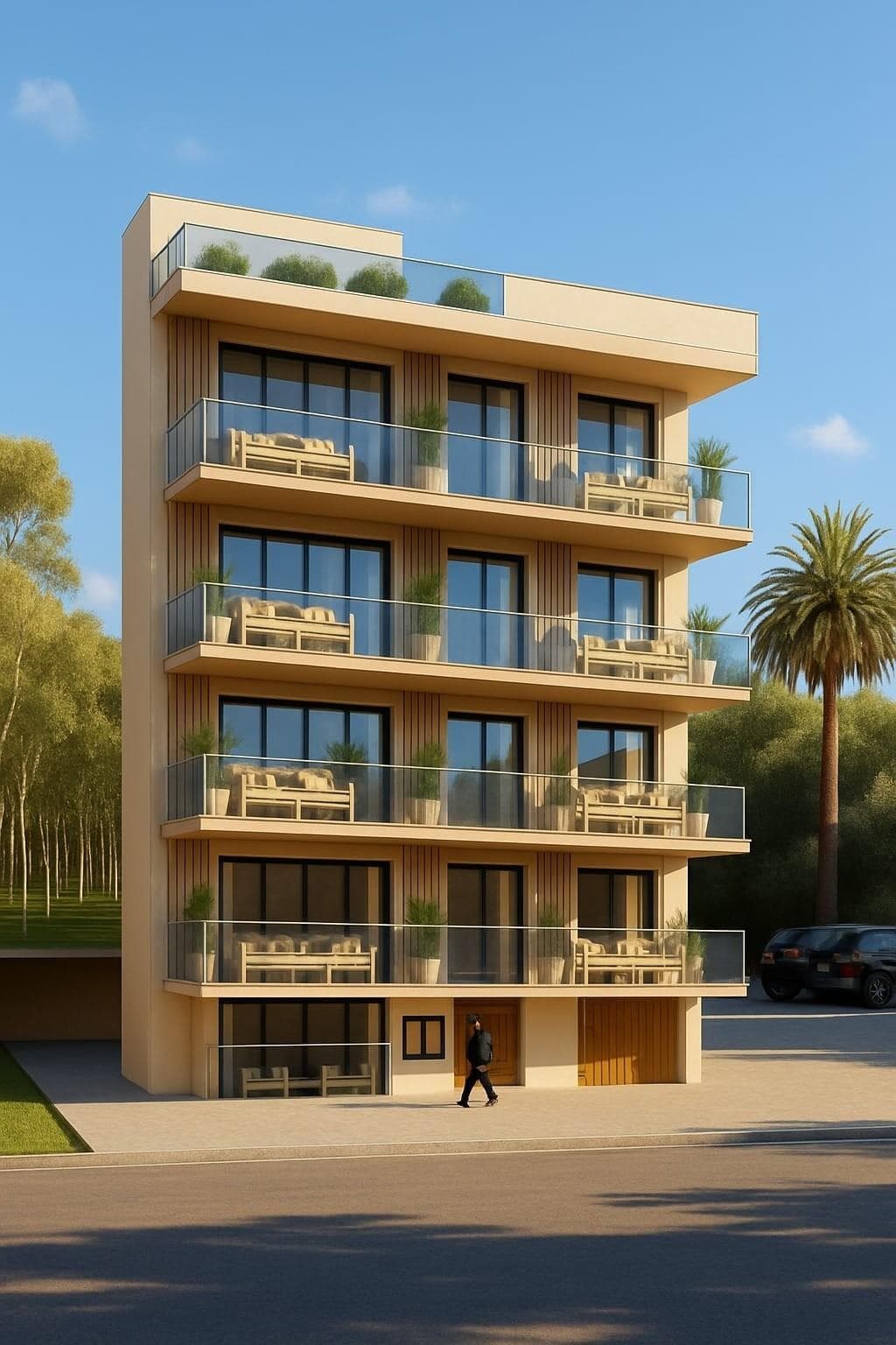 New Build Tourist Apartments Near the Beach in Lo Pagan, San Pedro del PinatarExclusive Coastal Residential with Tourist LicenseThis new build residential complex consists of 17 modern tourist licensed apartments located in Lo Pagan, San Pedro del Pinatar, just 700 meters from the beach. Situated in one of the most attractive areas of the Mar Menor, this development offers an excellent opportunity to enjoy the Mediterranean lifestyle while benefiting from strong rental investment potential. Lo Pagan is a well established coastal area known for its relaxed atmosphere, natural mud baths and proximity to both the Mar Menor and the Mediterranean Sea.Modern Studios and One Bedroom ApartmentsThe project offers spacious studios of more than 45 m2 as well as one bedroom apartments, all designed with functionality and comfort in mind. Each home features generous terraces that extend the living space outdoors, ideal for enjoying the mild climate all year round. Open plan kitchens connect seamlessly with bright living areas, creating welcoming and practical interiors. All properties include a private storage room, adding extra convenience for owners and guests.High Quality Finishes and Fully Equipped HomesAll apartments are built to high quality standards and are delivered fully furnished and ready to use. Bathrooms include fitted furniture, illuminated mirrors, electric towel rails and shower screens. The kitchens come fully equipped with modern appliances and contemporary cabinetry. Air conditioning by split units is fully installed, ensuring comfort throughout the seasons. Large three rail sliding doors between the living room and terrace allow maximum opening, integrating indoor and outdoor living spaces and enhancing natural light.Rooftop Communal Areas with Pool and SolariumThe residential complex features attractive communal areas designed for relaxation and leisure. On the rooftop, residents can enjoy a communal swimming pool and solarium with open views, easily accessible by elevator. This elevated space offers a perfect setting to unwind, sunbathe or socialize while enjoying the coastal surroundings.Life in Lo Pagan and San Pedro del PinatarSan Pedro del Pinatar enjoys a privileged location between two seas, making it a popular destination for beach lovers and water sports enthusiasts. The area offers marinas, nautical clubs and calm shallow waters ideal for families. Lo Pagan is especially famous for its natural mud baths and its lively seaside promenade filled with restaurants, cafes and local shops. The town also provides sports facilities, an indoor swimming pool and year round activities supported by a pleasant winter climate.Key Distances to Points of InterestBeach of Lo Pagan: 0.7 kmSan Pedro del Pinatar marina and port: 1.5 kmDos Mares Shopping Center: 2 kmLo Romero Golf: 10 kmMurcia Corvera Airport: 35 kmAlicante Airport: 80 kmInvest or Enjoy the Mediterranean LifestyleContact us today to receive more information or to arrange a viewing of these new build tourist licensed apartments in Lo Pagan, San Pedro del Pinatar and secure your place by the sea.