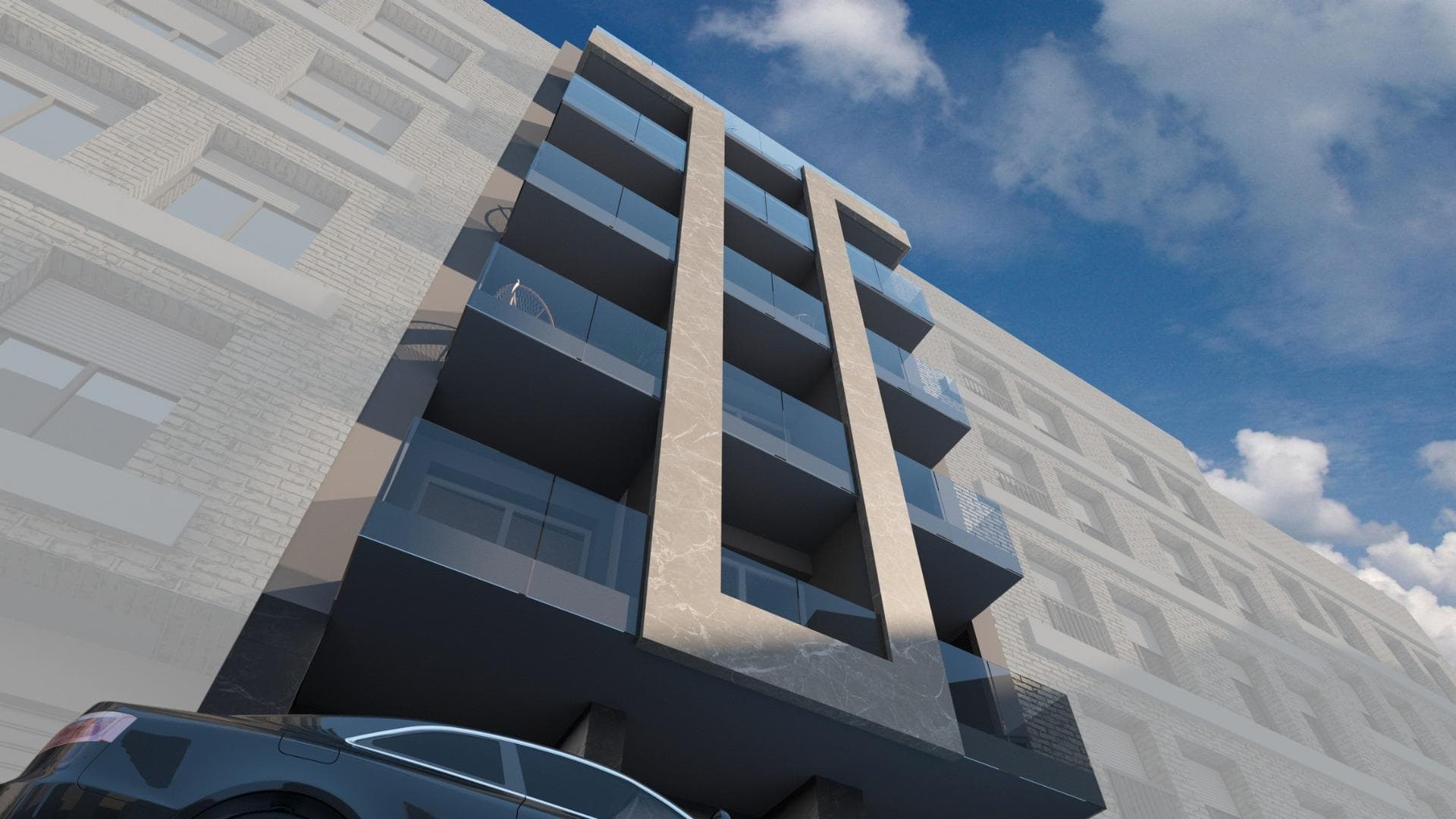 Apartamentos de nueva construcción en Torrevieja a solo 100 m de la Playa de Los LocosUbicación privilegiada en el corazón de TorreviejaDescubra estos apartamentos y áticos a estrenar en una de las zonas más cotizadas de Torrevieja, a solo 100 m de la Playa de Los Locos. Situado en el centro de la ciudad, este animado barrio ofrece todos los servicios esenciales a poca distancia, incluyendo supermercados, tiendas, restaurantes, cafeterías y transporte público. Torrevieja es una conocida ciudad costera de la Costa Blanca, famosa por su clima mediterráneo templado, su animado ambiente y su estilo de vida junto al mar durante todo el año.Apartamentos modernos con distribuciones espaciosasEsta exclusiva promoción nueva consta de solo 17 apartamentos y áticos entre estudios o apartamentos de 2 dormitorios, diseñados para ofrecer comodidad, funcionalidad y estilo contemporáneo. Todas las viviendas incluyen una cocina abierta conectada con el salón-comedor, equipada con electrodomésticos, lo que crea interiores luminosos y acogedores. Los dormitorios cuentan con armarios empotrados y los baños están totalmente equipados con muebles, espejos, suelo radiante y mamparas de ducha. Acabados de calidad y características de eficiencia energéticaLos apartamentos están construidos con materiales de alta calidad y un fuerte enfoque en la eficiencia energética. La carpintería exterior de aluminio incluye tecnología de rotura de puente térmico y doble acristalamiento para el aislamiento térmico y acústico. Las persianas motorizadas añaden comodidad y seguridad. Cada vivienda cuenta con preinstalación de aire acondicionado y calefacción por conductos, puertas de entrada reforzadas, pack de iluminación y puertas interiores lacadas en blanco. El agua caliente se produce mediante un sistema aerotérmico, lo que reduce el consumo de energía y mejora la sostenibilidad.Solárium en la azotea con piscina comunitariaLos residentes pueden disfrutar de un solárium exclusivo en la azotea con piscina comunitaria, barbacoa, sauna y zona de solarium con tumbonas, accesible por ascensor o escaleras. Esta zona privada es perfecta para relajarse, tomar el sol y disfrutar de las vistas panorámicas de la ciudad. Ofrece un refugio tranquilo sobre las animadas calles de Torrevieja y añade un valor significativo a la promoción.Estilo de vida y alrededores de TorreviejaTorrevieja es conocida por su extenso litoral, sus playas de arena y sus emblemáticas salinas. El Parque Natural de las Lagunas de La Mata y Torrevieja se encuentra a unos 5 km y ofrece rutas de senderismo y paisajes únicos. Varios campos de golf, como Villamartin Golf y Las Colinas Golf, se encuentran a entre 12 y 18 km. El puerto deportivo y el puerto de Torrevieja están a aproximadamente 2 km. El aeropuerto de Alicante está a unos 45 km y el aeropuerto internacional de Murcia a unos 65 km, ambos con excelentes conexiones europeas.Su hogar en la costa le esperaNo pierda esta oportunidad de adquirir un moderno apartamento de nueva construcción cerca de la playa en Torrevieja. Póngase en contacto con nosotros hoy mismo para obtener más información o concertar una visita privada.