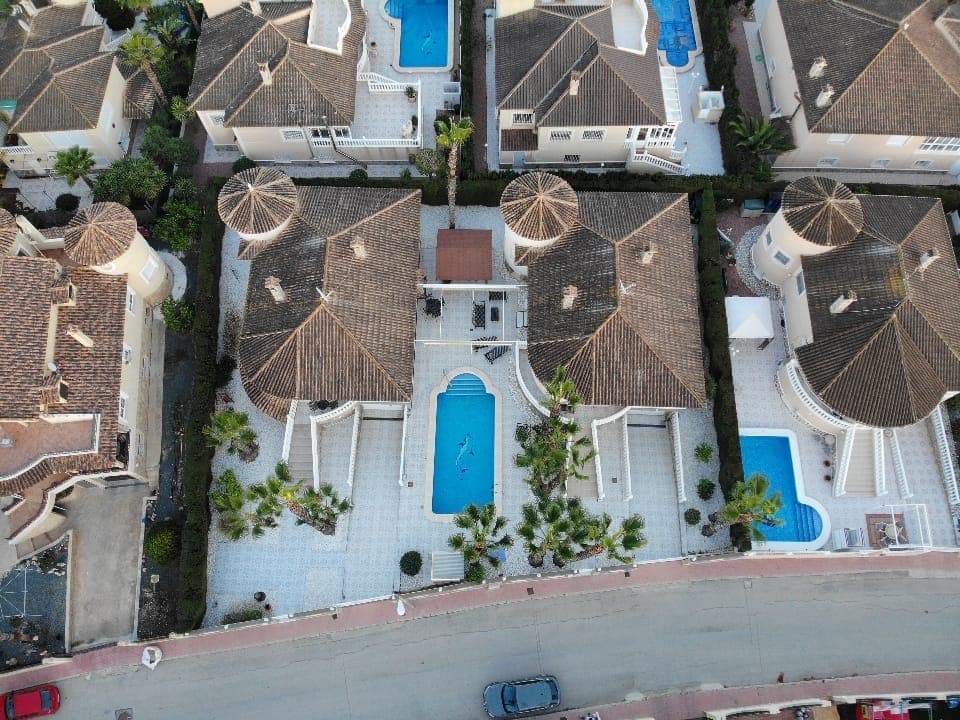 FLASHSALE - Spring disscount for the month may! 

€ 460.000 instead of €595.000!

We are proud to introduce to you two enchanting villas, each with 3 bedrooms, 2 bathrooms, fully installed basement and a refreshing swimming pool, and a south-facing garden where you can enjoy the Spanish sun. 

These modern gems are equipped with every comfort, including air conditioning. All furniture is included AND THIS ALL ON THE SAME PLOT!

 These villas offer a spacious and luxurious retreat for you and your family. Its location in the orchard of Orihuela, on a flat land crossed by the picturesque Rambla de Abanilla, adds a touch of natural beauty to the whole.

 Traveling is a breeze as Benferri is just a 30-minute drive from both Alicante (El Altet) and Murcia (Corvera) airports. With close proximity to major car rental companies, arranging transportation becomes a breeze.

 Enjoy the tranquility of Benferri, whilst being close to neighboring towns such as Orihuela, Redován, Granja de Rocamora in Alicante and Abanilla in the neighboring province of Murcia. Make these villas your home and discover the perfect balance between comfort, nature and accessibility.

 Summary of these beautiful villas:

 Two villas: These properties exude luxury and comfort, each designed with style and sophistication in mind.Private Pool: Imagine relaxing at the edge of a beautiful pool. An oasis of peace between these two beautiful villas. Three bedrooms and 2 bathrooms per villa: Each villa has three spacious bedrooms, furnished with elegance and attention to detail. Perfect for families or groups of friends. South facing orientation: Enjoy warm sunshine and stunning views all day long thanks to the southern orientation of these villas. A heavenly climate always surrounds you. Air conditioning included: Whether it's the height of summer or during an unexpected heat wave, you'll stay cool and comfortable thanks to the included air conditioning in both villas. Area of 760 m²: Space is not a problem in these villas. With a total area of 380 m² per villa, you have plenty of space to live, relax and enjoy.Both properties have a fully installed basement. Protect your vehicles from the elements with these massive underground garages. Easy access and extra protection for your valuables. Or use it as a big man cave or hobby room.



Book your viewings now!