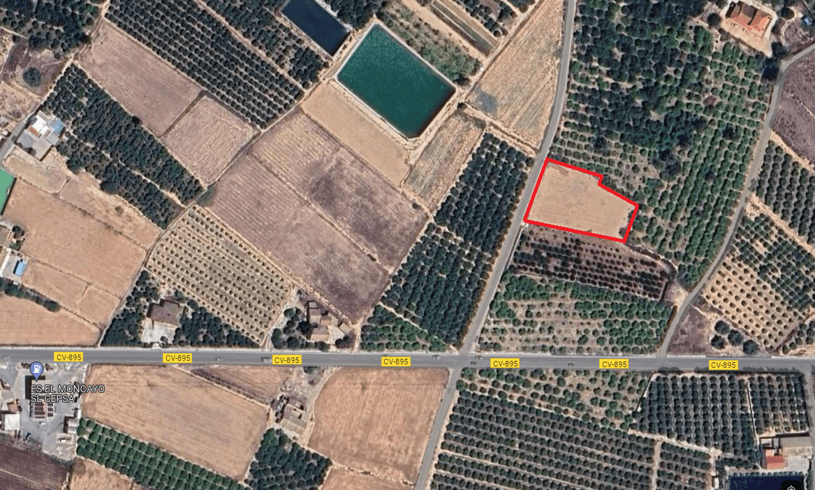 This plot can be used only for farming purposes. No construction is allowed. Fenced, has easy access from the road. Irrigation water available. Taxes and purchase expenses are not included in the price.