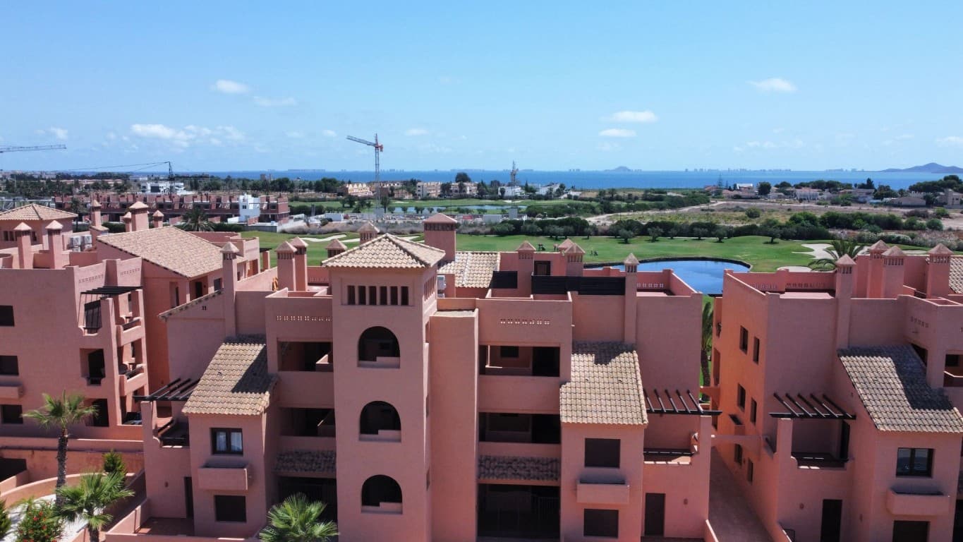 Customizable Apartments for Sale at Serena Golf ResortWe are also offering two ground-floor apartments at Serena Golf Resort that are ready for you to customize entirely to your own style. Sold without furniture or kitchen appliances, these properties offer a blank canvas for those who want to design their ideal living space from the ground up. Each apartment includes two bedrooms and two bathrooms, and is equipped with air conditioning for both heating and cooling. The east-facing terraces overlook the swimming pool and the scenic golf course, and provide direct access to the communal gardens and pool area via a private staircase. An underground parking space and a spacious private storage room of 2 by 3 metres are also included.These customizable apartments present an excellent opportunity for anyone seeking a property with great potential in a prime location.Contact us today to schedule a viewing and explore all the possibilities.