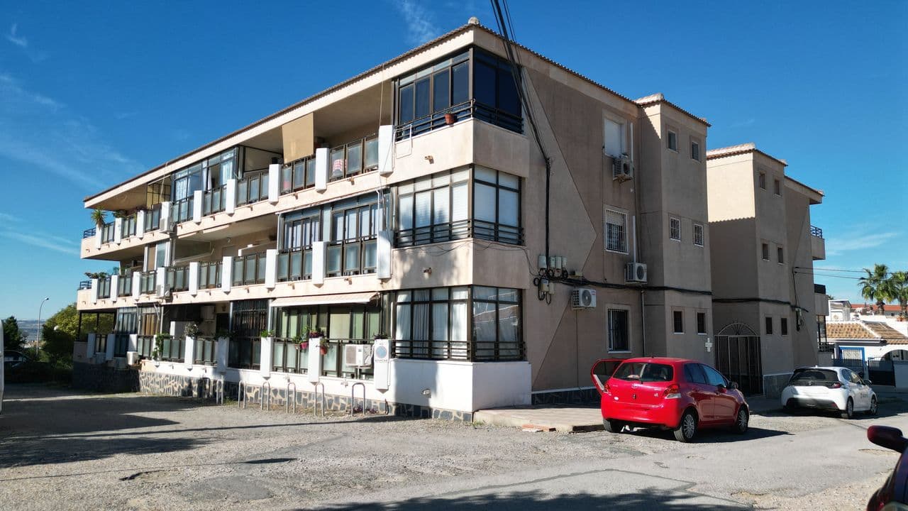 Studio apartment with 1 bathroom in Torrevieja (El Chaparral), AlicanteThis charming studio apartment offers a cozy and practical living space, ideal as a first home or rental investment. It features a glazed balcony that provides a perfect spot for relaxation or enjoying peaceful moments. Located in a quiet, natural neighborhood surrounded by greenery, the residence offers a serene environment for rest and recharge. Just ten minutes from the beach and near popular bathing spots like Playa de los Locos and La Mata, it combines easy coastal access with the convenience of nearby amenities. Within a five-minute walk, you'll find supermarkets, restaurants, a pharmacy, and public transportation, making daily life effortless. Built in 1988 and situated on the first floor with Southeast orientation, this 25 m2 apartment blends tranquility with accessibility for those seeking comfort near the sea.The apartment requires some tender loving care.SUMA/IBI: 130€/YearlyCommunity fees: 100€/YearlyBedrooms: 0Bathrooms: 1Build Size: 25 m2Floor: 1stOrientation: SoutheastYear of construction: 1988Air conditioningGlazed balconyNo ElevatorCommunal solarium with stunning views