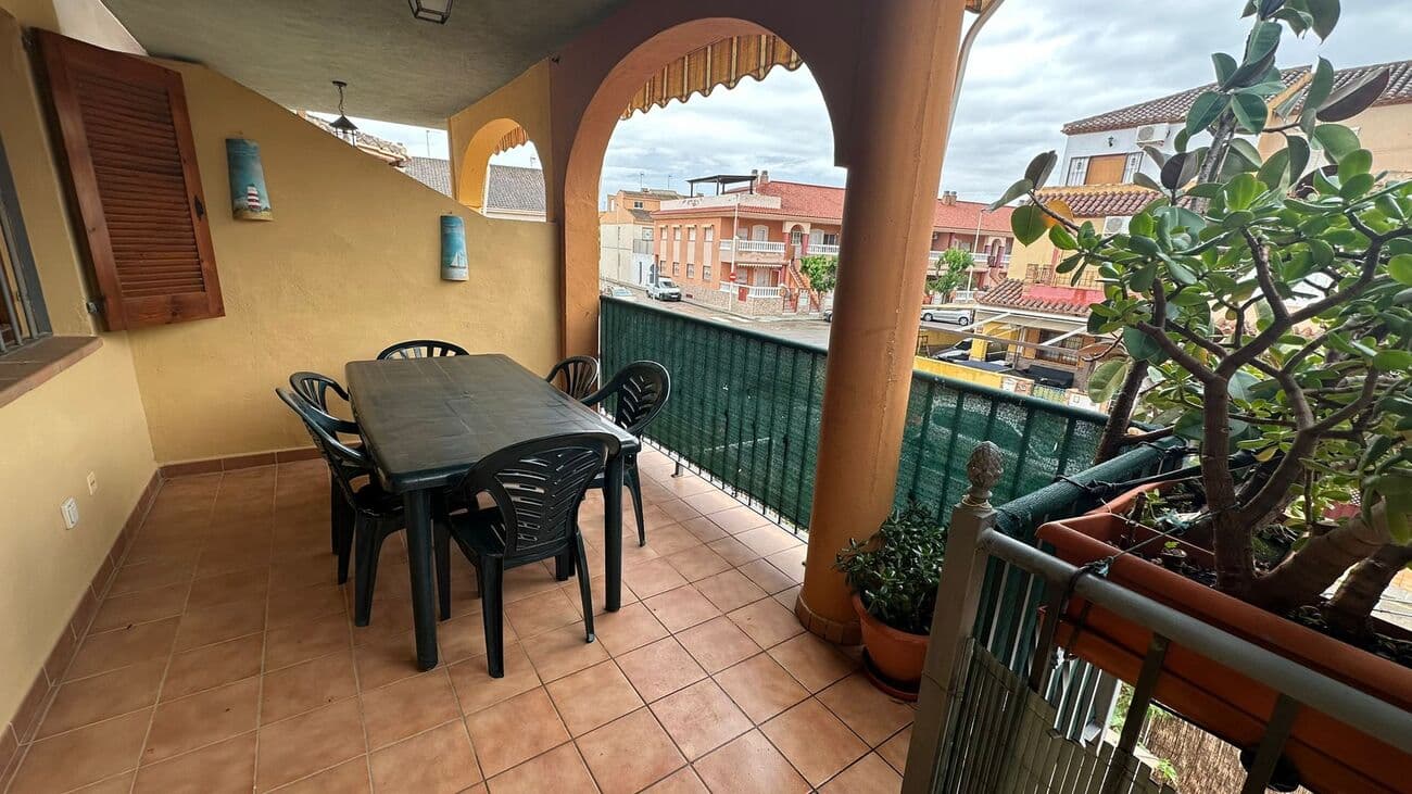 This Great Apartment is Just 200 Meters from the Sea – Los Narejos, Mar MenorLocation, lifestyle, and long-term value — this cozy 2-bedroom apartment in Los Narejos has it ALL.Located in one of the most sought-after areas of Costa Cálida, it combines the charm of coastal living with the comfort of having all services within walking distance. Ideal for year-round living, seasonal getaways, or as a high-return investment.Just a 2-minute walk from the beach of Los Narejos, you can enjoy the promenade, Mediterranean sun, and calm waters all year round.Key features:2 double bedrooms with built-in wardrobesSpacious, bright living-dining roomSouth-facing terrace – enjoy the sun all yearSeparate kitchen with laundry/patio areaPrivate underground parking and closed storage roomAir conditioning and ceiling fansQuiet, well-maintained building with residential neighboursPrime location – walk everywhere:Los Narejos Beach – 200 metersPlaza 525 – 5 min walk (restaurants, bars, shops, supermarket)Close to pharmacies, medical center, bakery, and bus stopNear top golf courses: Roda Golf, La Serena, and Mar Menor GolfMurcia International Airport – 30 min | Alicante Airport – approx. 1 hourQuick access to AP‑7 motorway