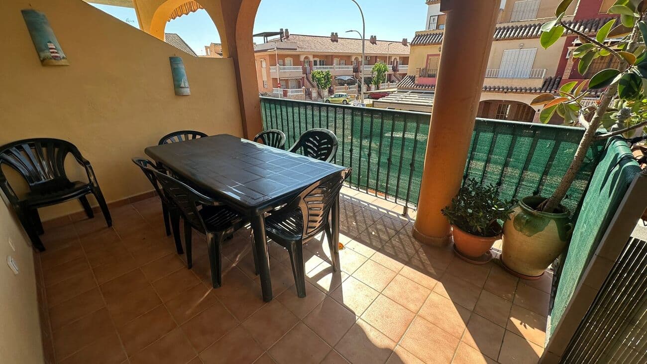 This Great Apartment is Just 200 Meters from the Sea – Los Narejos, Mar MenorLocation, lifestyle, and long-term value — this cozy 2-bedroom apartment in Los Narejos has it ALL.Located in one of the most sought-after areas of Costa Cálida, it combines the charm of coastal living with the comfort of having all services within walking distance. Ideal for year-round living, seasonal getaways, or as a high-return investment.Just a 2-minute walk from the beach of Los Narejos, you can enjoy the promenade, Mediterranean sun, and calm waters all year round.Key features:2 double bedrooms with built-in wardrobesSpacious, bright living-dining roomSouth-facing terrace – enjoy the sun all yearSeparate kitchen with laundry/patio areaPrivate underground parking and closed storage roomAir conditioning and ceiling fansQuiet, well-maintained building with residential neighborsPrime location – walk everywhere:Los Narejos Beach – 200 metersPlaza 525 – 5 min walk (restaurants, bars, shops, supermarket)Close to pharmacies, medical center, bakery, and bus stopNear top golf courses: Roda Golf, La Serena, and Mar Menor GolfMurcia International Airport – 30 min | Alicante Airport – approx. 1 hourQuick access to AP‑7 motorwayWhy invest here?Property ready to move in or rent from day oneHigh demand for short-term and long-term rentalsLow community fees and excellent rental yieldEstablished, safe area with strong capital appreciationIdeal for retirement, holiday use, or Airbnb-style investmentWant more information or to book a viewing (in person or virtual)?