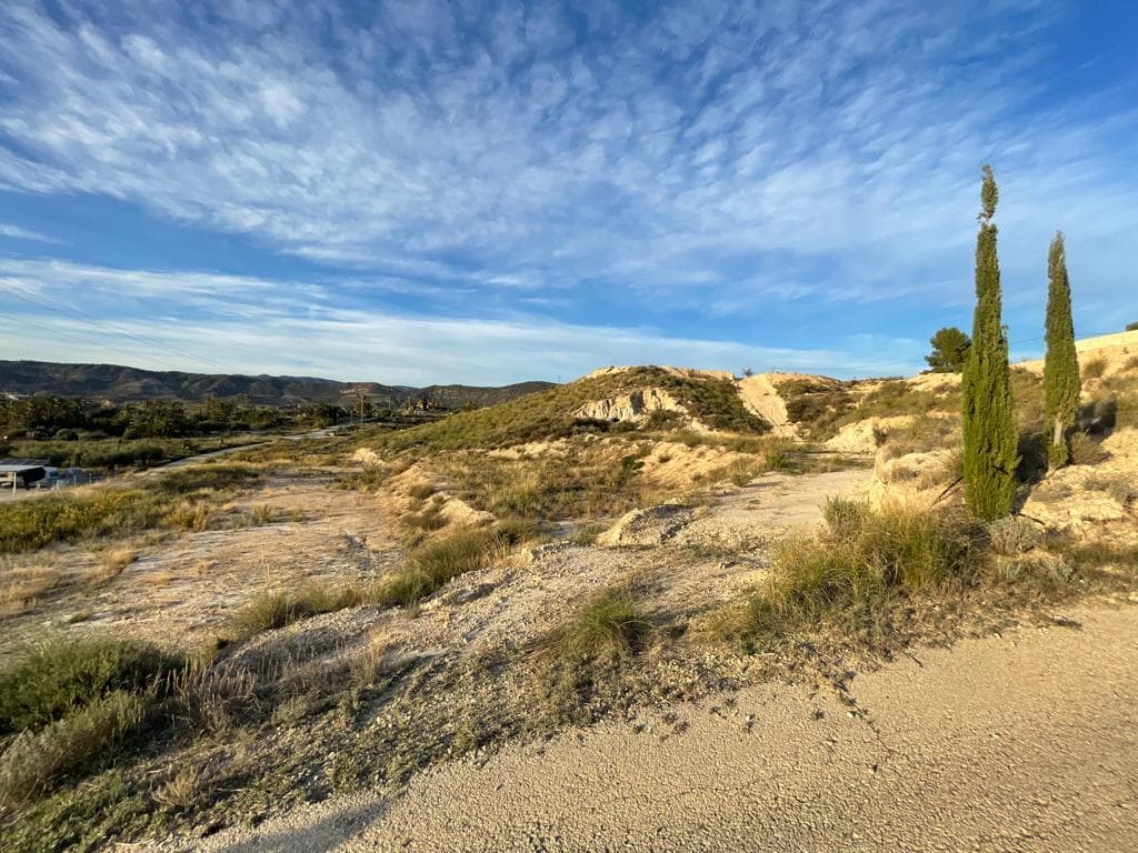 Terreno de 2577m2, cuenta con acceso asfaltado a la parcela, además de estar ubicado a las afueras del pueblo de El Salado Este terreno se puede construir siguiendo ciertas reglas. puede construir un máximo de 250m2 en un nivel de la parcela, o puede construir 200m2 en 2 niveles diferentes, lo que significa que es posible tener un total de 400m2. Disponemos de una amplia cartera de propiedades en las zonas de la Costa Blanca y la Costa Cálida, especializada en fincas, villas, fincas, solares edificables y opciones de diseño y construcción en las regiones de Alicante y Murcia, con especial énfasis en Elda, Monovar, Pinoso, Sax , Villena, Aspe, Fortuna, Albacete y muchos más alrededores. Estamos establecidos desde 2004 y tenemos décadas de experiencia entre el equipo que aportamos para ayudarlo a encontrar y asegurar la nueva casa de sus sueños. Te ayudamos en cada paso del camino para asegurarnos de que tu compra en España sea segura y sin complicaciones. No estamos aquí para venderle una propiedad, estamos aquí para ayudarlo a realizar su sueño y encontrar lo que es adecuado para usted. Con nosotros estás en las manos más seguras. Contáctenos ahora para tener una charla sin compromiso sobre cómo usted también puede realizar sus sueños.