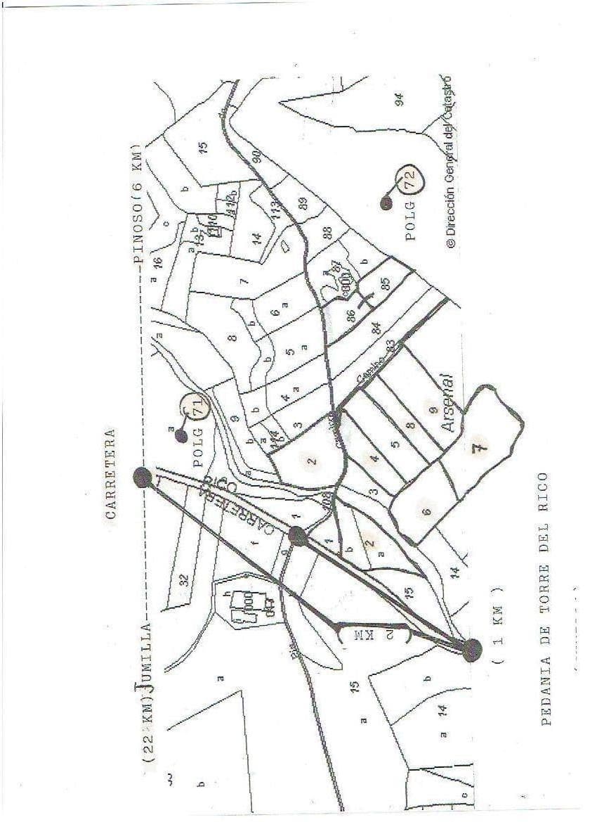 We have a plot of:5,394 M2 = 26,995€6.046 M2. This plot has a structure (which can be seen in the photos, and has a work license granted for a single-family home of 133, 50 M2. = 65995€9,432 M2 = 41.350 €9,489 M2 = 41.585 €10,285 M2 = 44.595€11,030 M2 = 47.500 €The plots have installation of Electric Tower to 50 M2 and installation of drinking water meter for each plot, without registering but the hitch is off.If you are interested in buying a plot for you to build the house of your dreams, this is your opportunity. We can also advise you with the creation of your new home. If you want a large plot to plant, to rent etc. Do not miss this opportunity! Do not hesitate to call us to ask for more information.If you have liked this property do not hesitate to contact us to arrange a visit, we will be happy to help you!We are specialists in the Costa Blanca and Costa Calida specializing in the Alicante and Murcia Inland regions with particular emphasis on Elda, Pinoso, Aspe, Elche and surrounding areas. We are an established, well known and trusted company that has built a solid reputation among buyers and sellers since we began trading in 2004. We offer a complete service with no hidden charges or surprises, starting with sourcing the property, right through to completion, and an unrivaled after sales service which includes property management, building services, and general help and advice to make your new house a home. With a portfolio of well over 1400 properties for sale, we are confident that we can help, so just let us know your preferred property, budget and location, and we will do the rest.