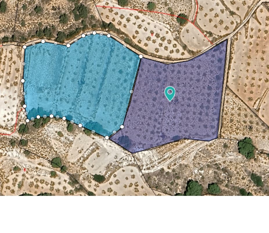 This plot offers magnificent views over the surrounding vineyards and orchards as well as regional parks. The plot currently has just over 17,000 square metres of land - to legally build on this plot under the current rules you need 20,000 square metres - we can help you acquire the extra 3000 square metres at a very low cost to comply with the current rules. Also, there are plans to modify the current general plan which will allow you to build on 10,000 square metres - if that plan comes into force (expected in the next one to two years) then you will be able to build on the current size without any problems. The plot is currently planted with almond trees and has access via a dirt road. The small village of Raspay is approximately 3 kilometres away and the nearest large town with bars, restaurants and shops is approximately a 10 minute drive. If you are looking for peace and quiet, a get away from it all, then this is the perfect plot for you. We have been designing and building in the area for over 20 years and as such have a wealth of knowledge and experience which we can bring to bear in helping you realise your new dream home. Contact us to view this and other similar plots.