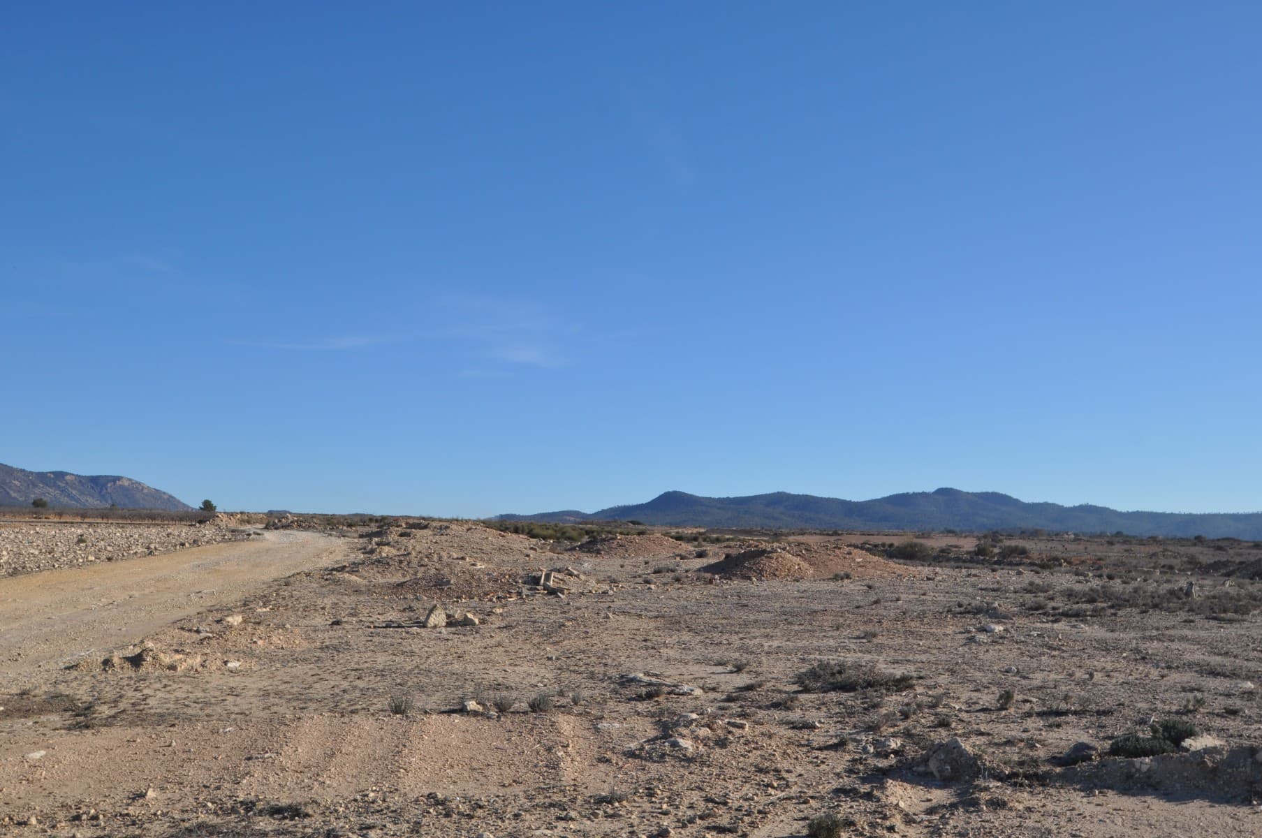 Esta parcela de 14.122 m² ofrece una fantástica oportunidad para construir su casa o instalar una casa móvil o una casa abovedada. Tiene acceso directo a una carretera asfaltada y ofrece hermosas vistas del paisaje circundante. Hay conexiones de electricidad y agua disponibles en las inmediaciones, lo que hace que la instalación sea sencilla. La ubicación es conveniente, a solo 5 minutos de Pinoso y a 10 minutos de Monóvar, lo que ofrece un entorno tranquilo y al mismo tiempo mantiene los servicios esenciales a poca distancia. Una gran opción para quienes buscan invertir en un terreno con excelente accesibilidad y potencial de desarrollo. Si te ha gustado esta propiedad no dudes en contactarnos para organizar una visita, estaremos encantados de ayudarte!