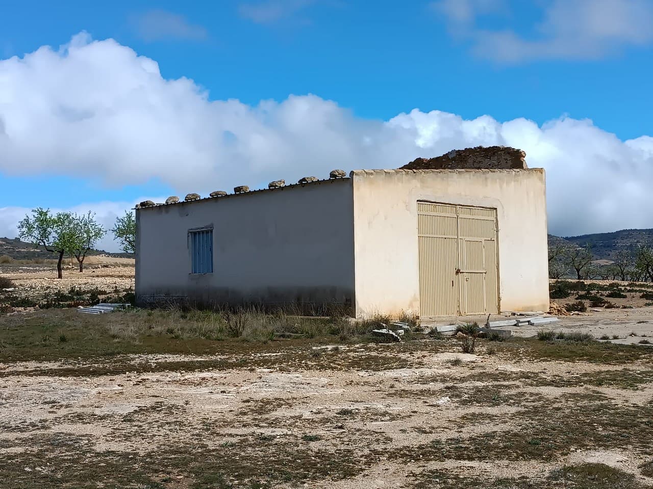 Parcela rústica con almacén agrícola y manantial natural – Entre Yecla y Caudete Esta finca rural de 11.000 m² ofrece una gran oportunidad para quienes buscan una parcela tranquila y espaciosa rodeada de naturaleza. La casa principal ha sido demolida, pero se conserva una nave agrícola de 75 m² en buen estado, con techo de chapa galvanizada. La parcela está plantada de almendros y cuenta con varios pinos que ofrecen sombra natural. No está vallada, lo que la convierte en un espacio abierto y versátil, ideal para caballos, caravanas, autocaravanas o uso agrícola. Una característica clave de la propiedad es su propio manantial natural, que abastece de agua de riego, un activo para la agricultura y la ganadería. El acceso a la parcela es sencillo, con caminos pavimentados que conducen directamente a la entrada. Sobre el área Ubicada a solo 12 km de Yecla y a 8 km de Caudete, esta parcela se encuentra en una tranquila zona rural con una fuerte tradición agrícola y vistas panorámicas. Ambas localidades ofrecen todos los servicios necesarios, como supermercados, atención médica, restaurantes y colegios. La zona es conocida por su vino, sus almendras y su entorno natural, lo que la convierte en la opción ideal para quienes buscan un estilo de vida más tranquilo con fácil acceso a los servicios urbanos. Disponemos de una amplia cartera de propiedades en la Costa Blanca y la Costa Cálida, especializándonos en fincas rústicas, villas, fincas, terrenos edificables y opciones de diseño y construcción en las regiones de Alicante y Murcia, con especial énfasis en Elda, Monóvar, Pinoso, Sax, Villena, Aspe, Fortuna, Albacete y muchas otras zonas de los alrededores. Llevamos establecidos desde 2004 y nuestro equipo cuenta con décadas de experiencia para ayudarle a encontrar y asegurar la casa de sus sueños. Le acompañamos en cada paso del proceso para garantizar que su compra en España sea segura y sin complicaciones. No estamos aquí para venderle una propiedad, sino para ayudarle a hacer realidad su sueño y encontrar la propiedad perfecta para usted. Con nosotros, está en las mejores manos. Contáctenos ahora para hablar sin compromiso sobre cómo usted también puede hacer realidad sus sueños.